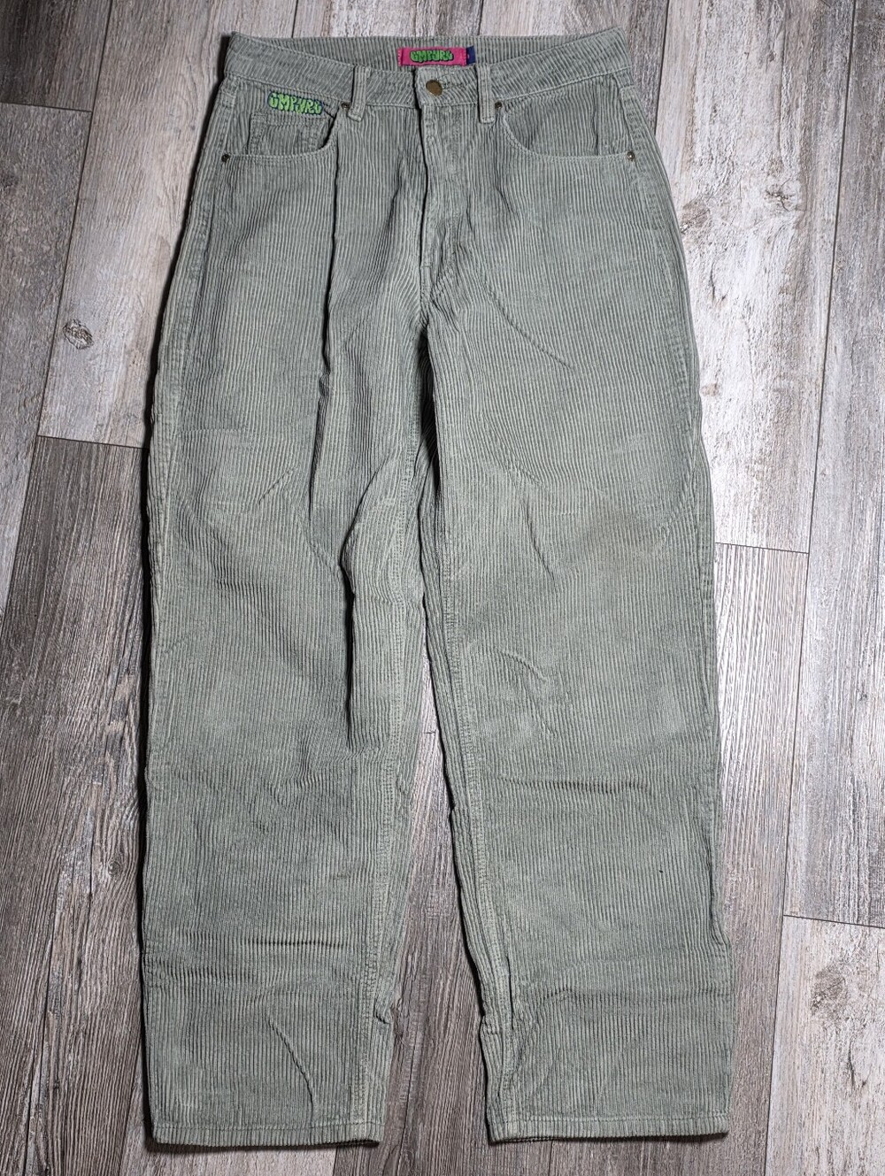 Empyre Women's Tori 100% Cotton Corduroy Wide Leg Pants Sz 4